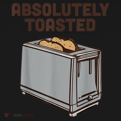Absolutely Toasted Funny Hooded Wearable Blanket