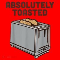 Absolutely Toasted Funny Santa Hat thumb 1