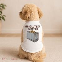 Absolutely Toasted Funny Doggie Tank thumb 2
