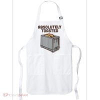 Absolutely Toasted Funny Apron thumb 0