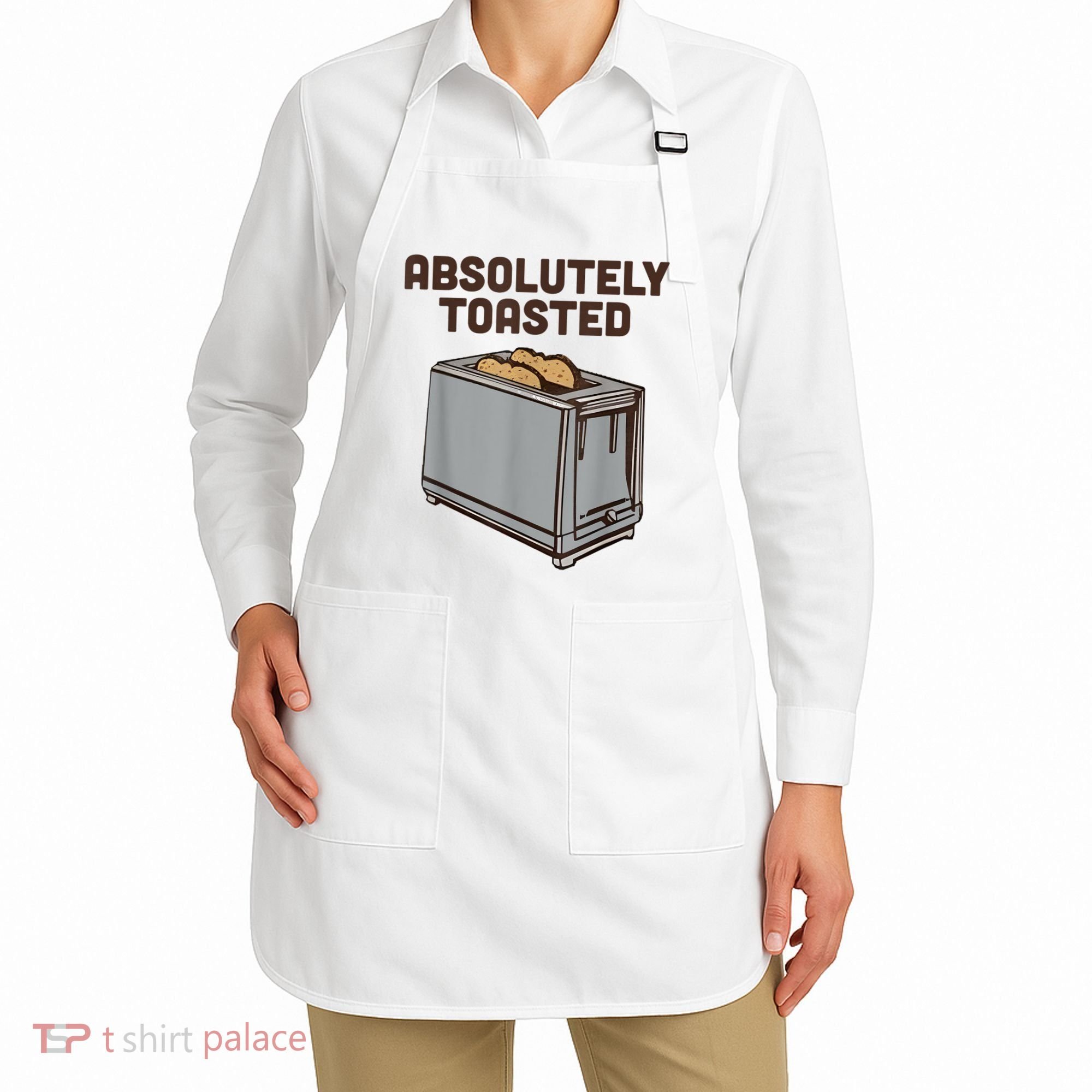 Absolutely Toasted Funny Apron
