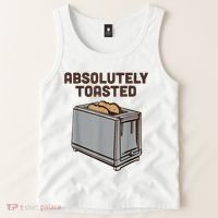 Absolutely Toasted Funny Tank Top thumb 2