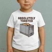 Absolutely Toasted Funny Toddler T-Shirt thumb 2