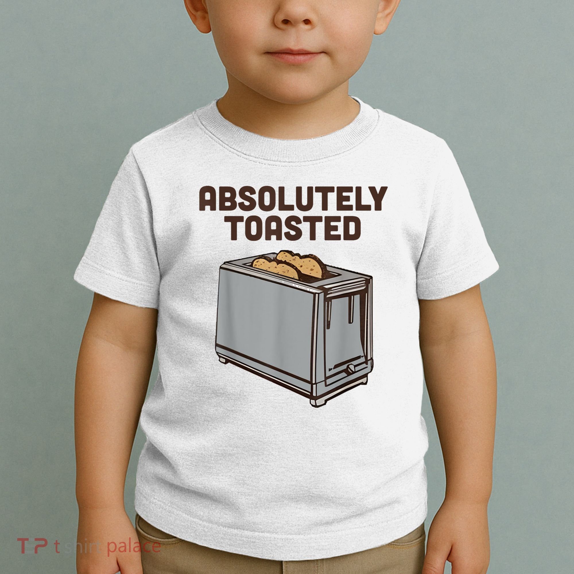 Absolutely Toasted Funny Toddler T-Shirt