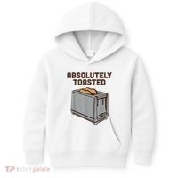 Absolutely Toasted Funny Kids Hoodie thumb 0