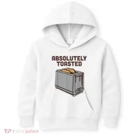 Absolutely Toasted Funny Kids Hoodie thumb 0
