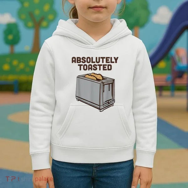 Absolutely Toasted Funny Kids Hoodie