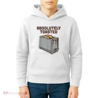 Absolutely Toasted Funny Kids Hoodie thumb 4