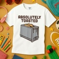 Absolutely Toasted Funny Kids T-Shirt thumb 3