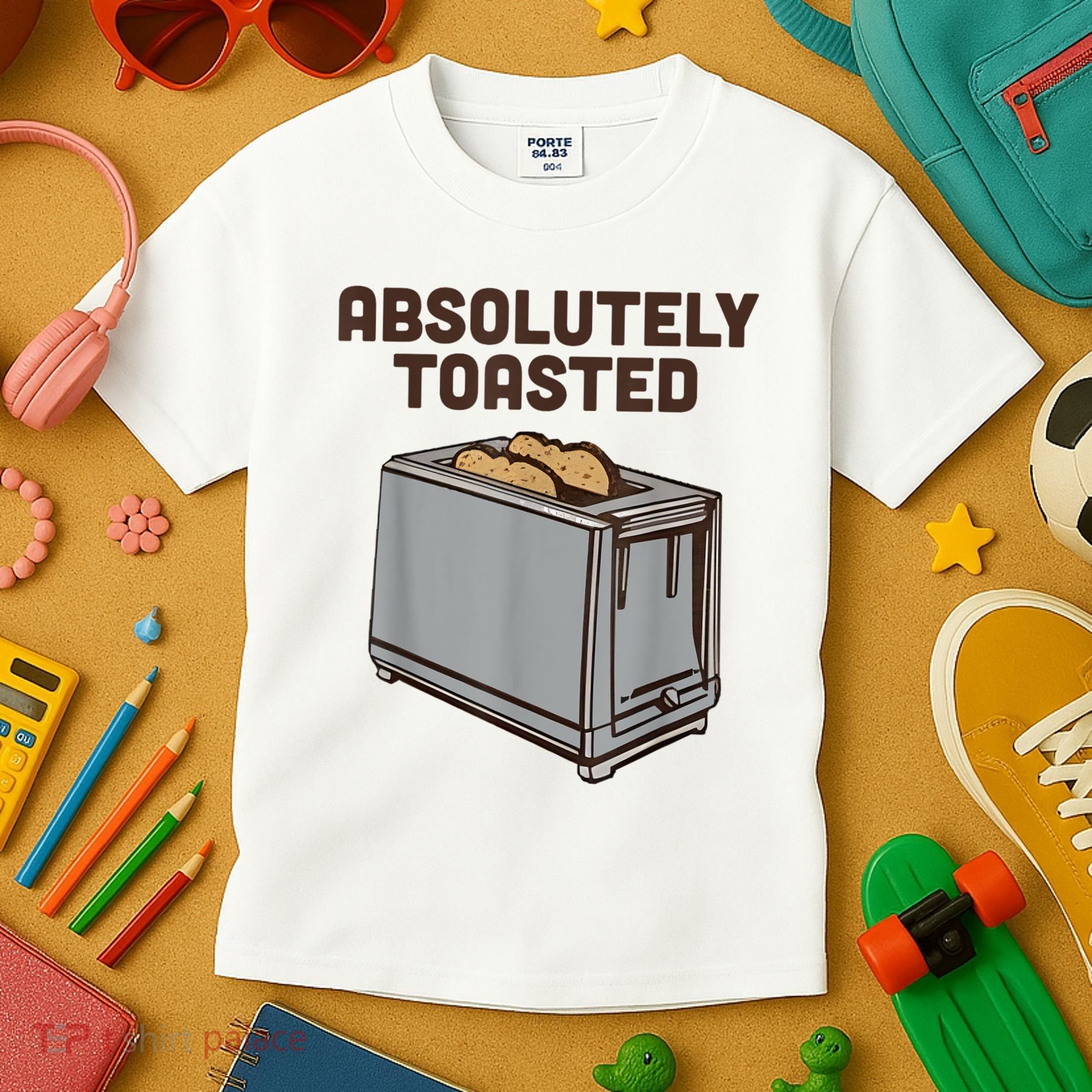 Absolutely Toasted Funny Kids T-Shirt