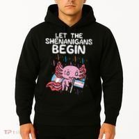Axolotl Transgende.r Flag Shenanigans Tran.s Transsexual Pride Hoodie thumb 2