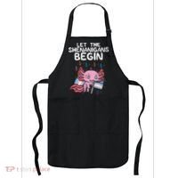 Axolotl Transgende.r Flag Shenanigans Tran.s Transsexual Pride Apron thumb 0