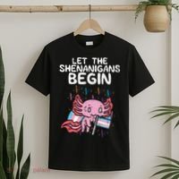 Axolotl Transgende.r Flag Shenanigans Tran.s Transsexual Pride T-Shirt thumb 2