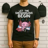 Axolotl Transgende.r Flag Shenanigans Tran.s Transsexual Pride T-Shirt thumb 6