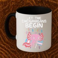 Axolotl Transgende.r Flag Shenanigans Tran.s Transsexual Pride Coffee Mug thumb 2