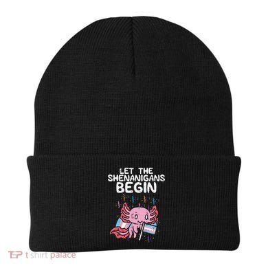Axolotl Transgende.r Flag Shenanigans Tran.s Transsexual Pride Beanie