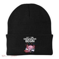 Axolotl Transgende.r Flag Shenanigans Tran.s Transsexual Pride Beanie thumb 0