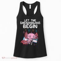 Axolotl Transgende.r Flag Shenanigans Tran.s Transsexual Pride Women's Tank Top thumb 0