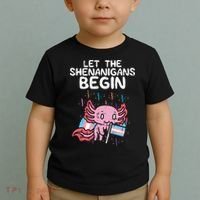Axolotl Transgende.r Flag Shenanigans Tran.s Transsexual Pride Toddler T-Shirt thumb 2