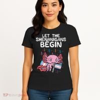 Axolotl Transgende.r Flag Shenanigans Tran.s Transsexual Pride Women's T-Shirt thumb 4