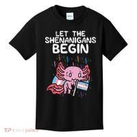 Axolotl Transgende.r Flag Shenanigans Tran.s Transsexual Pride Kids T-Shirt thumb 0