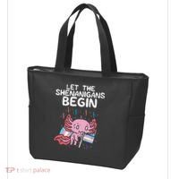 Axolotl Transgende.r Flag Shenanigans Tran.s Transsexual Pride Tote Bag thumb 3