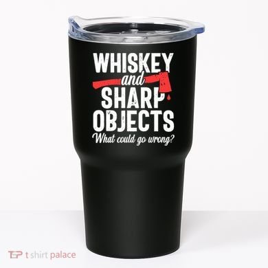 Axe Throwing Funny Targets Hatchet Lumberjack Gift Tumbler