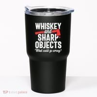 Axe Throwing Funny Targets Hatchet Lumberjack Gift Tumbler thumb 0