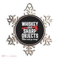 Axe Throwing Funny Targets Hatchet Lumberjack Gift Ornament thumb 0