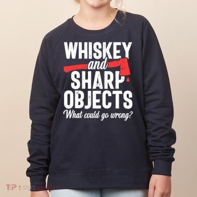 Axe Throwing Funny Targets Hatchet Lumberjack Gift Women's Sweatshirt