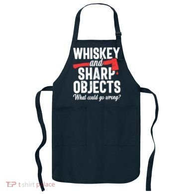 Axe Throwing Funny Targets Hatchet Lumberjack Gift Apron