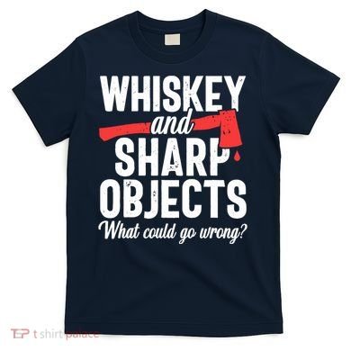 Axe Throwing Funny Targets Hatchet Lumberjack Gift T-Shirt