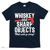 Axe Throwing Funny Targets Hatchet Lumberjack Gift T-Shirt thumb 0