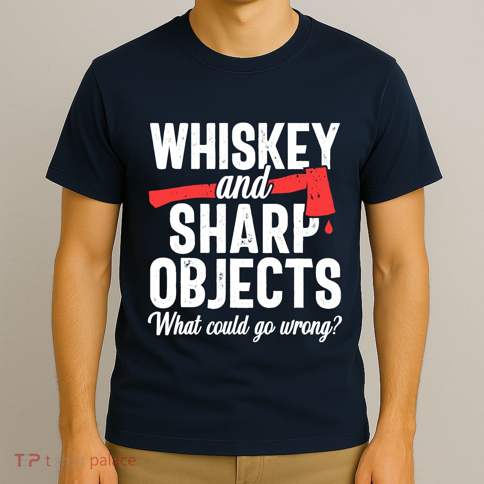Axe Throwing Funny Targets Hatchet Lumberjack Gift T-Shirt