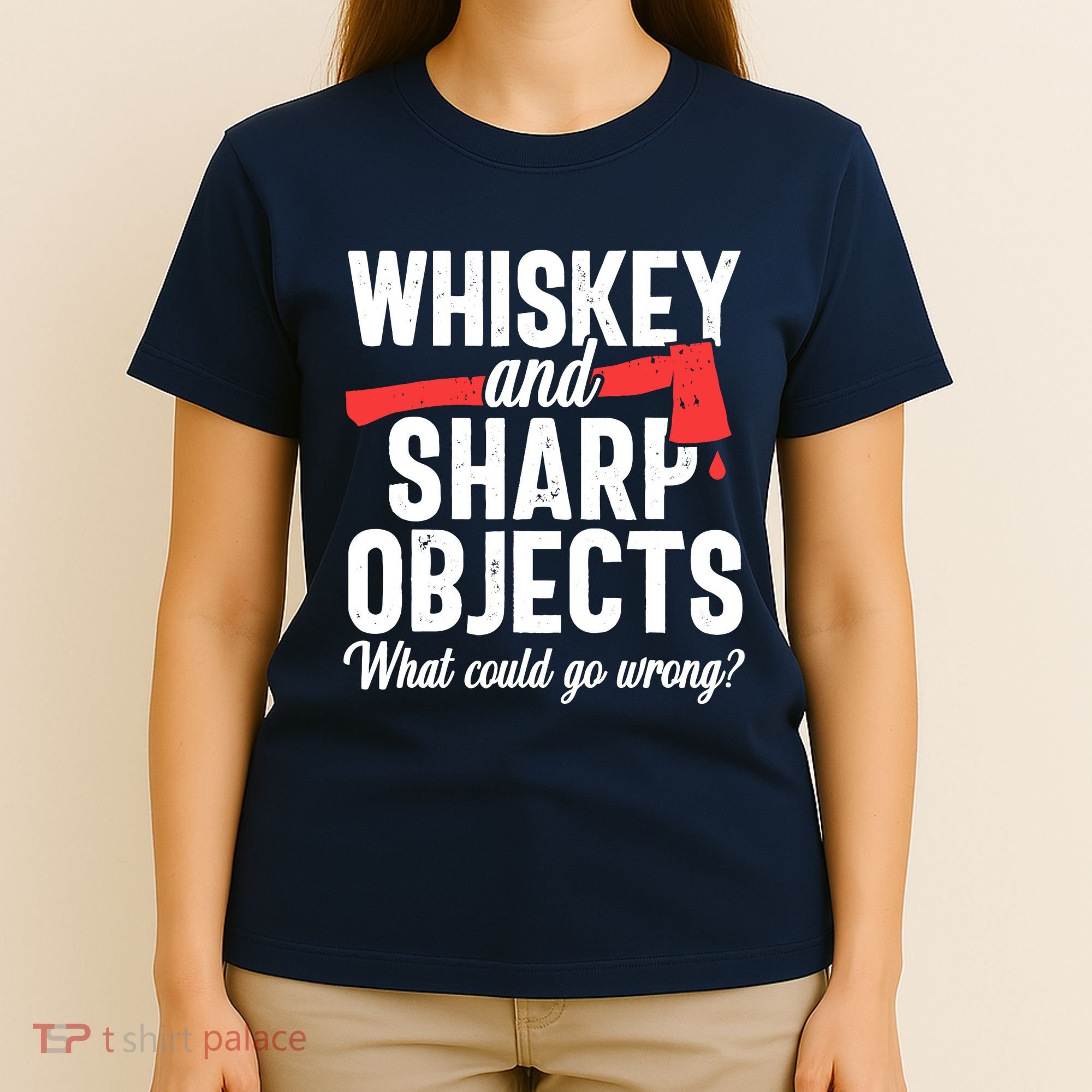 Axe Throwing Funny Targets Hatchet Lumberjack Gift T-Shirt