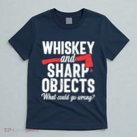 Axe Throwing Funny Targets Hatchet Lumberjack Gift T-Shirt thumb 5