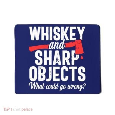 Axe Throwing Funny Targets Hatchet Lumberjack Gift Mousepad