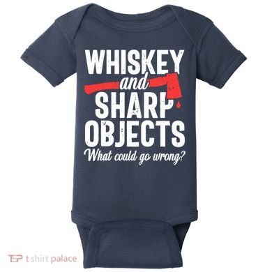 Axe Throwing Funny Targets Hatchet Lumberjack Gift Baby Bodysuit