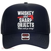 Axe Throwing Funny Targets Hatchet Lumberjack Gift Hat thumb 0