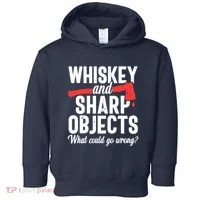 Axe Throwing Funny Targets Hatchet Lumberjack Gift Toddler Hoodie thumb 0