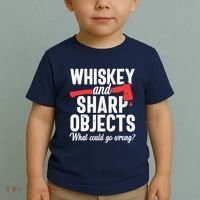 Axe Throwing Funny Targets Hatchet Lumberjack Gift Toddler T-Shirt thumb 2