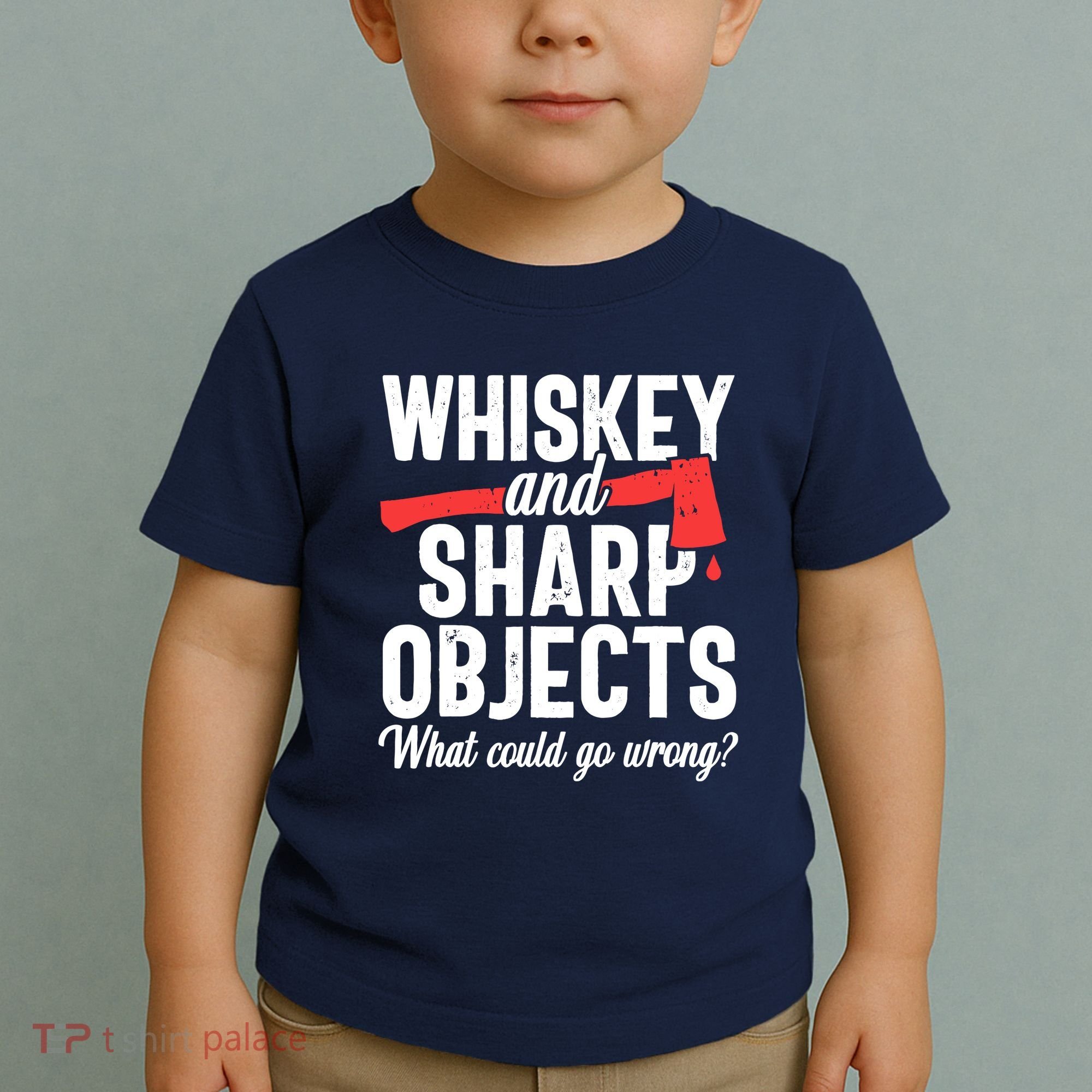 Axe Throwing Funny Targets Hatchet Lumberjack Gift Toddler T-Shirt