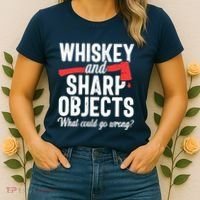 Axe Throwing Funny Targets Hatchet Lumberjack Gift Women's T-Shirt thumb 2
