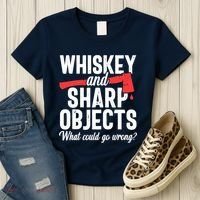Axe Throwing Funny Targets Hatchet Lumberjack Gift Women's T-Shirt thumb 3