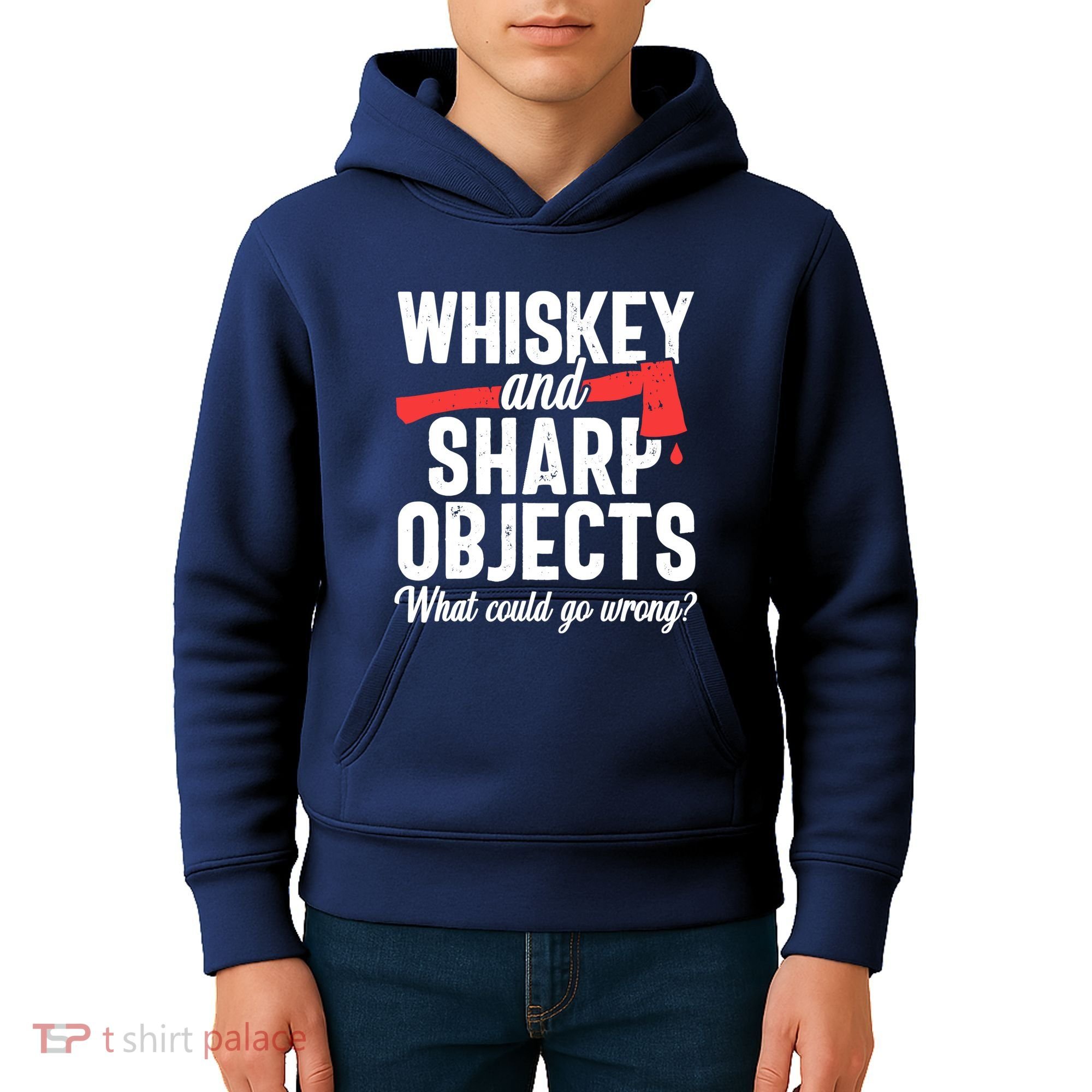 Axe Throwing Funny Targets Hatchet Lumberjack Gift Kids Hoodie