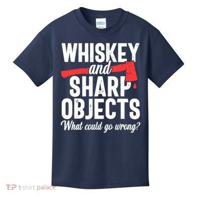 Axe Throwing Funny Targets Hatchet Lumberjack Gift Kids T-Shirt