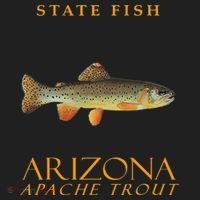 Arizona Territory Fish The Apache Trout Women's Sweatshirt thumb 2