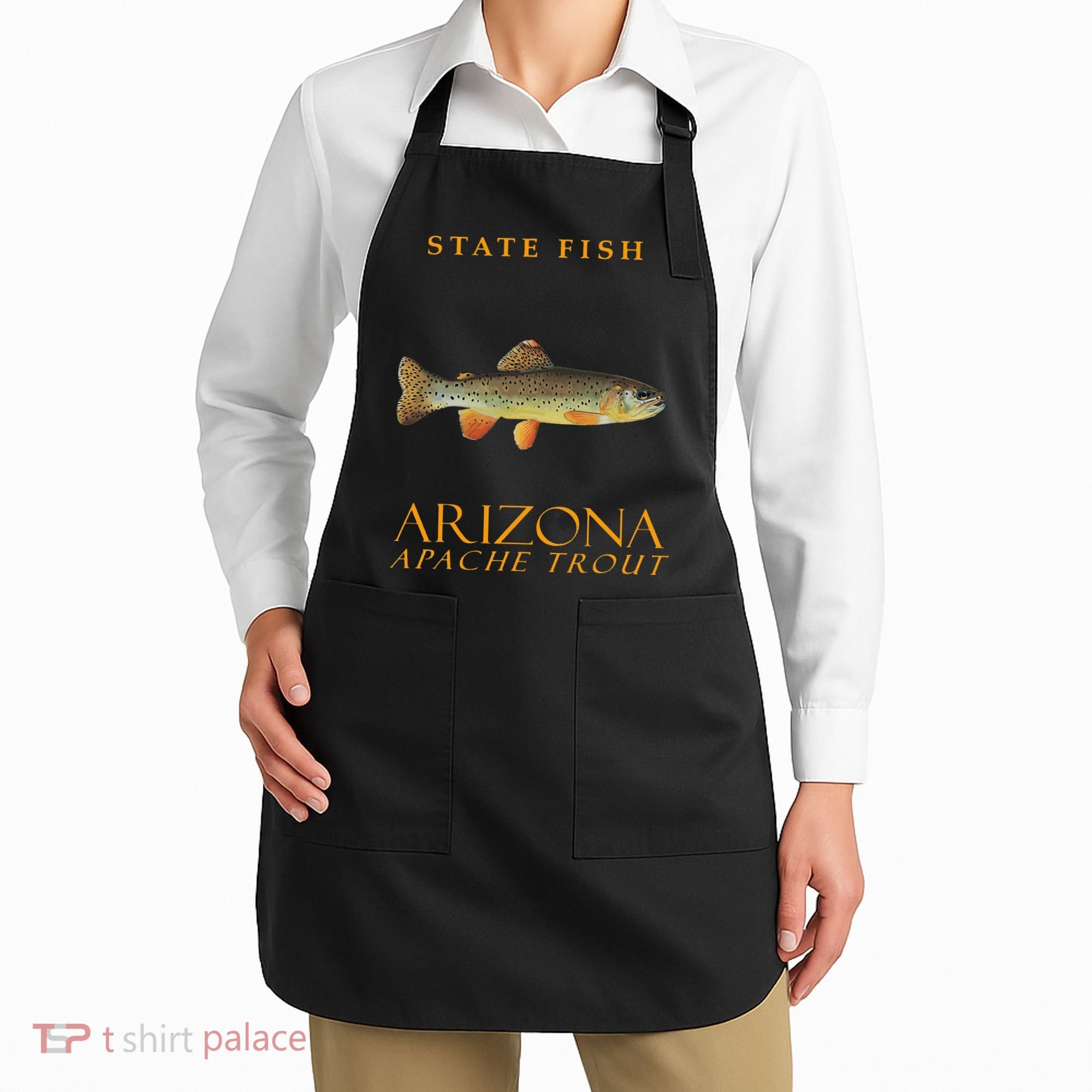 Arizona Territory Fish The Apache Trout Apron