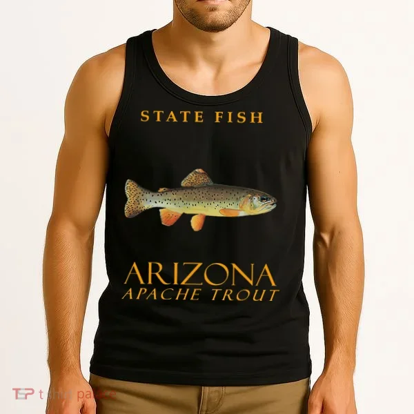 Arizona Territory Fish The Apache Trout Tank Top