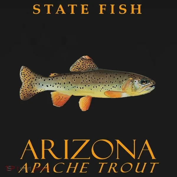 Arizona Territory Fish The Apache Trout Tank Top